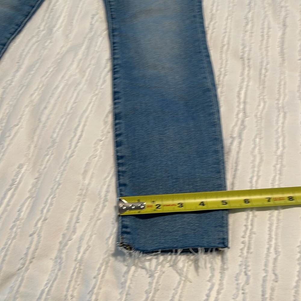 NWOT J. crew 9” Toothpick Denim- size 2 (25) - Picture 6 of 9
